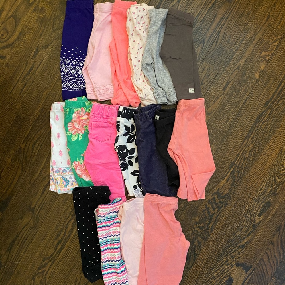 17 piece 3 month leggings bundle